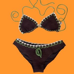 True Religion Crochet Bikini